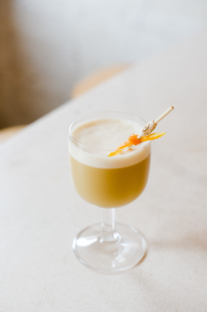 Refreshing Mixed Drink Llama San New York City