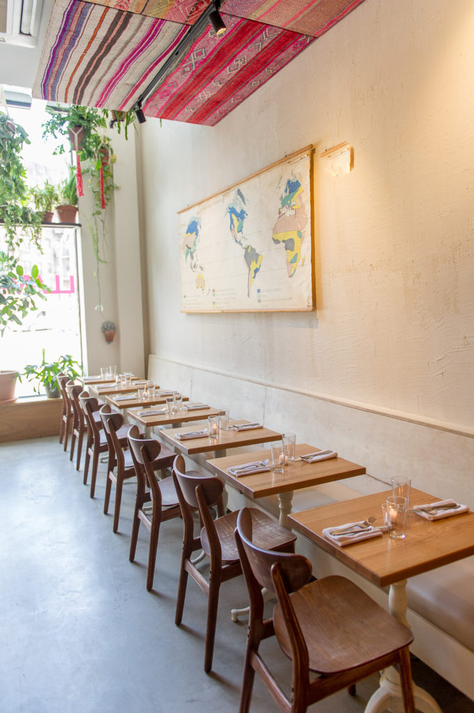 Interior Seating restaurant photography New York